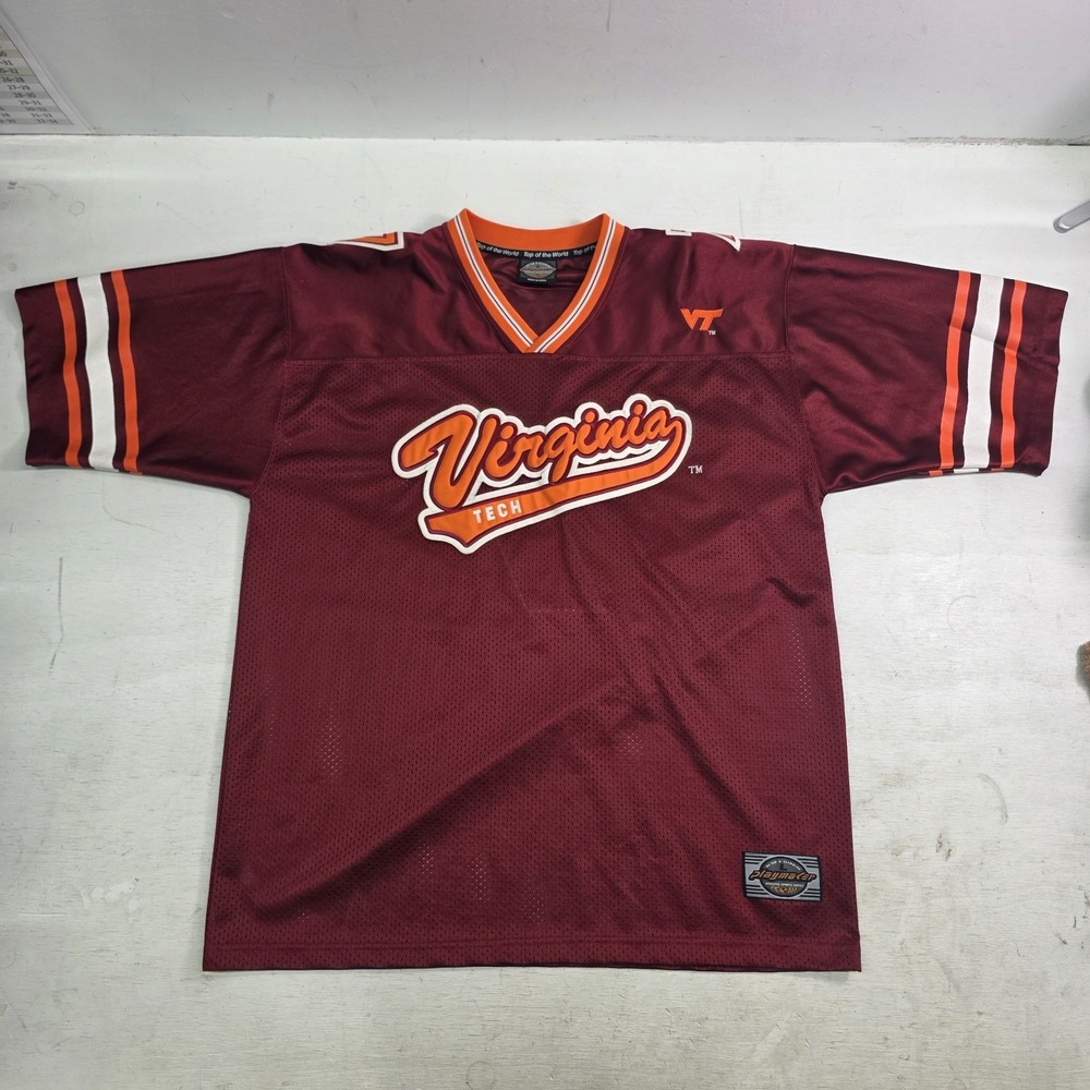 Vintage Top Of The World Virginia Tech Sewn Jersey Vick #7 VA VT Hokies Mens‎ L